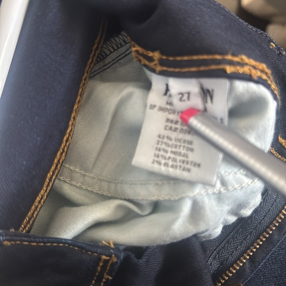 Women’s Hudson Jeans Beth‎ Baby Boot Cut Dark Wash Stretch Denim Size 27 RXD - Picture 8 of 10